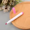 Plumón Blanco Creativo Base Agua Borrable con Pincel Marcador de Color Lavable Pluma de Acuarela Educativa para Niños Venta al por Mayor