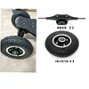 Camión de Patineta Off-road de Puente de 11 Pulgadas Camión de Patineta Eléctrica Accesorios de Modificación DIY Soporte de Motor Motor sin Escobillas 6374