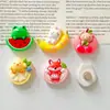 Encantos de Sapato de Sapo Melancia de Resina Desenho Animado Fofo Ímãs de Geladeira DIY Acessórios para Carro Creme Adesivo Acessórios para Cabelo