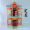 Produtos de Papel Sacrificial, Edifício Celestial de Dois Andares, Papel Vivo Laço de Papel, Quarto do Submundo, Sala do Laço de Papel, Casa de Papel, Suprimentos Funerários Yunyang