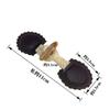 Cuerda de Algodón para Niños Botones de Cuero Ropa Botones de Cuerno Botones Ropa Exterior para Bebé Ropa Exterior Suéter Ropa para Niños Botones Ropa Exterior Botones