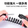 [Fabricante de Origen] Candado de Código para Bicicleta Portátil Batería Eléctrica Bicicleta Antirrobo Fijo Cable Telescópico Candado
