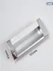 Armário de Aço com Furo para Cadeado Maçaneta de Porta Armário Plástico Pequeno Handle Aço Inoxidável Handle Oculto Alça de Encaixe