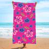 Toalha de Praia Estampada Digital Mais Vendida da Amazon Toalha de Praia Absorvente para Beira-Mar de Microfibra Estampada Transfronteiriça Atacado