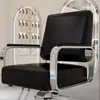 Cadeira de Barbearia Salão de Cabeleireiro Banqueta de Corte Luxo Leve Cadeira para Permanente e Coloração Giratória Altura Ajustável