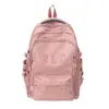 Mochilas de moda para estudiantes de secundaria varones, Mochilas de viaje de moda estilo coreano de gran capacidad, Mochilas de moda para computadora para estudiantes universitarias