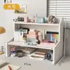 Estante de almacenamiento de escritorio para dormitorios estudiantiles, cosméticos y artículos varios, estante de almacenamiento de mesa, estante de almacenamiento multicapa para escritorios de oficina