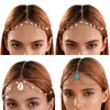 Exportación Europea y Americana Nuevo Estilo Lentejuelas Turquesa Múltiples Capas Borla Diadema Elegante Bohemio Versátil Accesorios para el Cabello