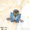 Grampo Borboleta Pequeno Tabuleiro de Xadrez Grampo Pequeno Mini Pepita Grampo de Cabelo Laço de Coração Adorno de Cabelo Acessório de Cabelo para Rabo de Cavalo