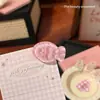 Pinza para el pelo con estampado de leopardo y flores, accesorio para el pelo elegante y exquisito, pinza dulce para flequillo, pinza para el pelo para mechones sueltos, adorno para el pelo elegante y exquisito