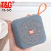 Altavoz Bluetooth cuadrado TG505, portátil, para exteriores, impermeable, de tela de malla, minialtavoz subwoofer