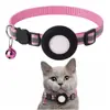 Collar para Gato Explosivo Transfronterizo Collar para Mascota Airtag Collar Reflectante Collar para Gato con Cascabel Multicolor Opcional