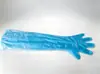 Guantes Desechables de Brazo Largo de PE para Uso Veterinario al por Mayor del Fabricante, Adecuados para Inseminación de Cerdos, Ganado y Ovejas, Inseminación Artificial y Parto, Hechos de Material de Grado Alimenticio