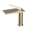 Grifo de acero inoxidable, grifo de baño, grifo para lavabo de agua fría y caliente, grifo doméstico para lavabo
