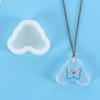 DIY variedade de pequenos animais modelagem chaveiro cristal cola molde carro expansão incenso pedra aromaterapia pingente molde de silicone