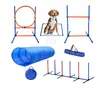 Equipamento de Treinamento de Agilidade para Cães Treinamento de Obstáculos, Barreiras, Bastões de Salto, Argolas de Salto, Treinamento de Obstáculos, Conjunto de Suprimentos para Treinamento de Cães