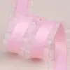 Falda de Poliéster con Cinta Coreana Accesorios para el Cabello de Cinta de Nieve Material de Embalaje DIY Ropa Boda Cinta de Doble Hilo de Alta Calidad