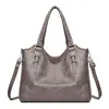 Bolsa de ombro vintage popular para comércio exterior, nova bolsa tote de grande capacidade para cross-border, bolsa de mão e bolsa transversal versátil para o dia a dia