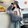 Sudadera para niña para primavera y otoño, ropa infantil elegante, suéter cálido con forro polar para bebé, sudadera de moda para salir