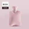 Bolsa de agua caliente de imitación de piel de conejo calentador de manos para inyección de agua calentador de manos invierno calor duradero gran capacidad PVC conveniente bolsa de agua caliente