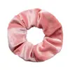 Venta directa de fábrica otoño e invierno nuevo venta caliente transfronteriza terciopelo coreano terciopelo de diamante anillo para el pelo de intestino grueso grande anillo de intestino grueso grande rosa