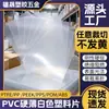 Folha Plástica de PVC Transparente Transfronteiriça Folha Macia de PVC Translúcida Fosca Rolo Pode Ser Cortado em Qualquer Tamanho Folha Plástica de PVC Multicor