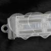 Clip Trasero Transparente para Teléfono Móvil Ranura Cabeza de Oso Se Puede Pintar con Pegamento Clip Trasero para Teléfono Móvil Funda para Teléfono Móvil Clip Trasero Universal Material Ola