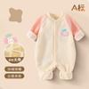 Mameluco para bebé con forro polar, ropa para recién nacido, conjuntos de otoño para bebés niños y niñas, conjuntos de primavera y otoño, pijama mameluco para niños