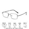 Nuevas gafas de negocios para hombre, montura ultraligera de metal, montura completa, montura de gafas Danyang de moda para hombre, venta al por mayor
