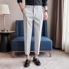 Calças Cônicas Estilo Japonês Nova Moda Casual Elegante Masculina Juvenil Popular Cropped Moderna Moda 2023 Primavera