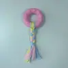 Atacado do Fabricante Brinquedos para Cães de Estimação Brinquedos de Mastigar Tpr Tiras de Rosca para Cães Pequenos e Grandes Limpeza de Dentes e Brinquedos de Mastigar