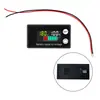 Pantalla de Cristal Líquido LCD Voltímetro de 8-100V para Detección de Capacidad de Batería de Vehículo Eléctrico, Pantalla Digital para Capacidad de Batería de Litio y Plomo-Ácido