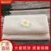 Venta al por mayor de fábrica de 150 cm de tela para puf, gasa transpirable, filtro de tofu, tela de piel de frijol, tela de algodón blanco y gris, tela blanca lisa