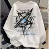 Sudadera de cuello redondo para niños, nuevo estilo primavera, otoño e invierno, camiseta de manga larga para estudiantes de secundaria y adolescentes, sudadera estampada para hombre