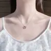 Collar de Clavícula Mobius de Acero de Titanio Entrelazado para Mujer, Estilo Commuter a la Moda, Lujo Ligero, Diseño de Alta Gama, Venta al por Mayor desde el Fabricante