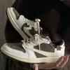 Y Zapatos de Skateboard Versátiles Populares Originales de Goma Negra para Estudiantes, Zapatos Casuales de Goma Blanca para Hombres y Mujeres, Zapatos de Campus para Parejas.