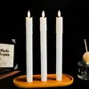Lámpara de Velas LED sin Llama tipo Velita de Té Alimentada por Batería Luz Ambiental Realista Parpadeante - Modelo 848322959613