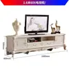 Zunfan Mueble de TV y Mesa de Café Estilo Europeo, Mueble de TV para Sala de Estar, Gabinete Pequeño Sencillo, Mueble de Gabinete de Piso Moderno Minimalista