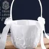 Cesta de flores estilo ocidental noiva noivo casamento florista do casamento romântico sonho amor dama de honra cesta de luxo feita à mão