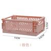 Cesta de Almacenamiento Plegable Pequeña Seleccionada Cuidadosamente para Cosméticos y Juguetes, Organización de Escritorio de Dormitorio, Cesta de Almacenamiento Plegable al por Mayor