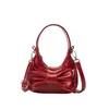 Bolsa Feminina Coreana Doce com Laço Moda Verão 2025 Leve Luxo Versátil Mini Bolsa de Ombro Transversal