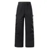 Pantalones Softshell Tres en Uno para Exteriores para Parejas, Nuevo Estilo Otoño e Invierno, Pantalones de Trabajo para Esquí a Prueba de Viento e Impermeables para Hombres