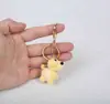 Dibujo Animado Animal Lindo Oso de Peluche Colgante de Lana Colgante de Bolso Tejido para Mamá Llavero Regalo Regalo