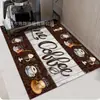 Alfombrilla de Café Estilo Americano de Venta Caliente Transfronteriza, Alfombrilla Absorbente Antideslizante de Tierra de Diatomeas para Cocina del Hogar y Barra de Bar, Disponible para Dropshipping