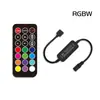 Controlador LED RF mini controlador de fita de LED kit e-commerce venda quente controlador quatro em um RGBW
