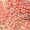 Cuentas de vidrio de colores gelatina de verano, fragmentos de jade, cuentas redondas degradadas, cuentas agrietadas estilo vintage, componentes para accesorios pequeños hechos a mano de bricolaje, cuentas