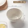 Platos de Cerámica para Uso Doméstico Nuevo Modelo 2025 Tazones y Platos Vajilla Platos Blancos Platos de Cena de Gama Alta Platos para Pescado Mimosa