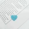 Accesorios de joyería DIY hechos a mano Material Color caramelo Aleación Pintura Melocotón Corazón Colgante Amor Llavero casero Colgante