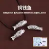 Tao Prata 999 Contas Espaçadoras Acessórios Pulseira Trançada Feita à Mão Contas Trevo Vintage Pulseira Retrô Acessórios DIY