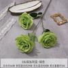 Ramo Artificial de Flor Falsa Búlgara de 3 Cabezas Flor Hecha a Mano Flor para Boda Flor de Seda Artificial Arreglo de Decoración para Boda